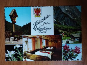 Postcard Fischbachalm Tirol