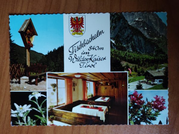 Postcard Fischbachalm Tirol