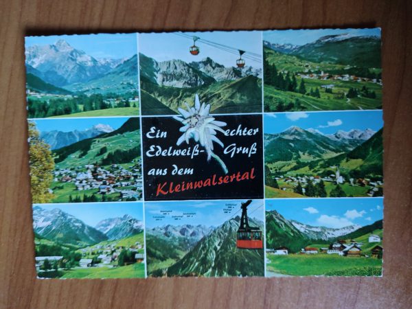 Postcard Kleinwalsertal