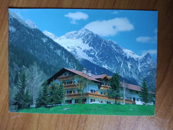 Postcard Antholz Obertal