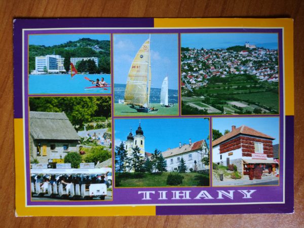 Postcard Tihany 6 pictures