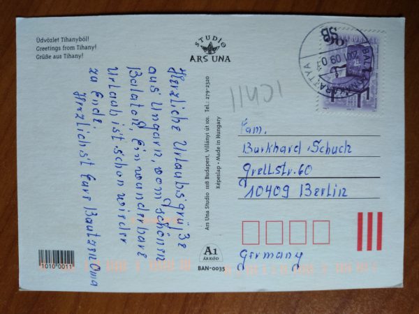 Postcard Tihany 6 pictures - Image 2