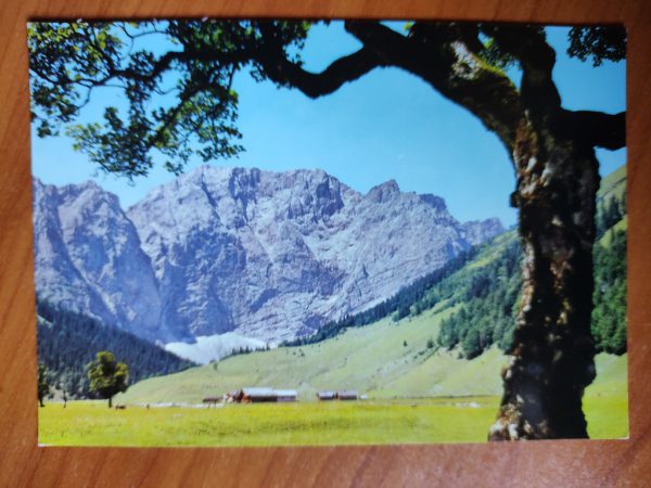 Postcard Karwendelgebirge