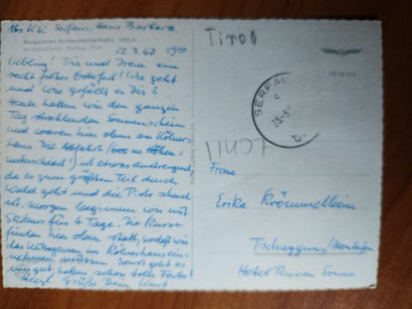 Postcard Serfaus Tirol Bergstation - Image 2