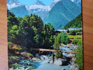 Postcard Lofer Alpen