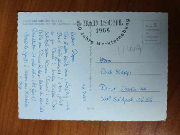 Postcard Kurort Bad Ischl - Image 2