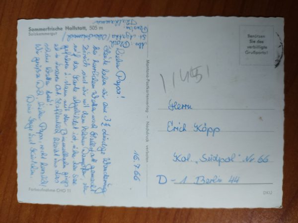 Postcard Hallstatt Sommerfrische - Image 2