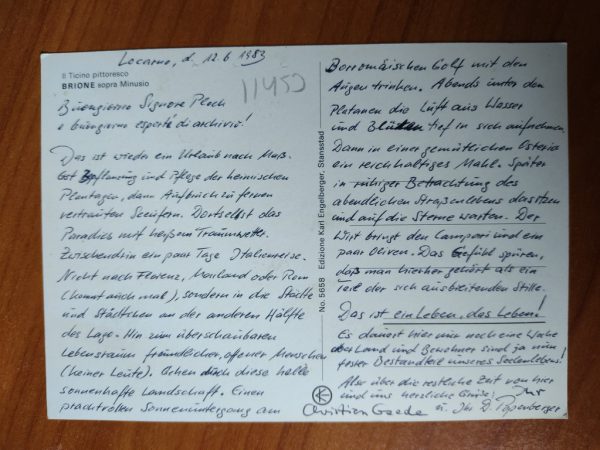 Postcard Brione - Image 2