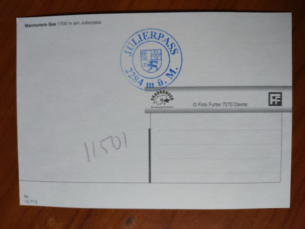 Postcard Marmorera See - Image 2