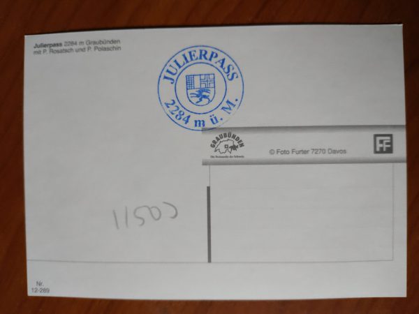 Postcard Julierpass - Image 2