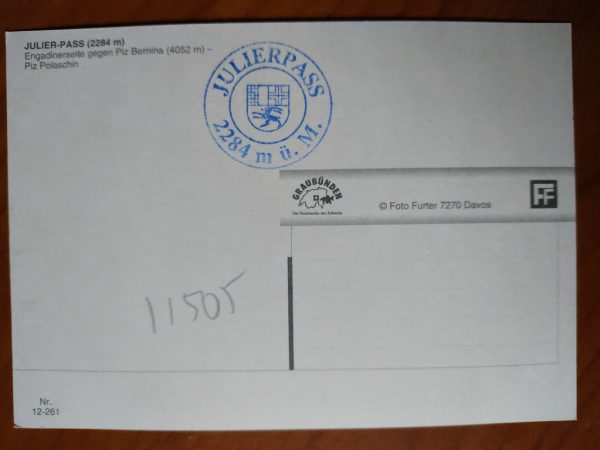 Postcard Julierpass - Image 2