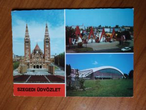 Postcard Szegedi Udvozlet