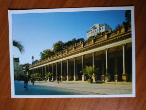 Postcard Karlovy Vary Mill Spring