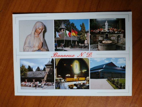 Postcard Banneux N D
