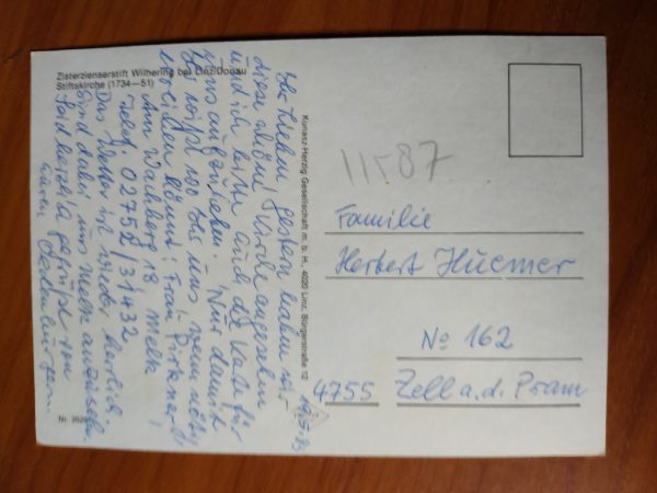 Postcard Wilhering Donau - Image 2