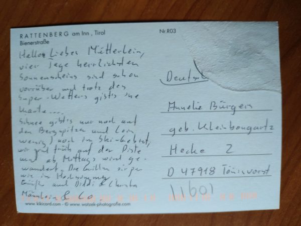 Postcard Rattenberg am Inn - Image 2
