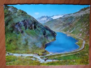 Postcard Oberalp Oberalpsee