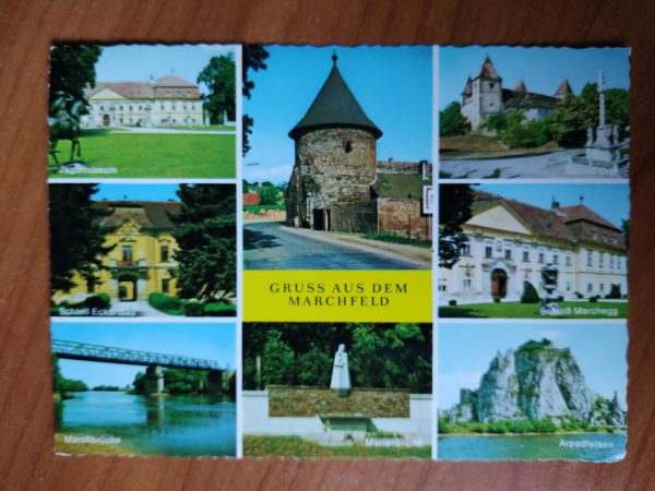 Postcard Gruss aus dem Marchfeld