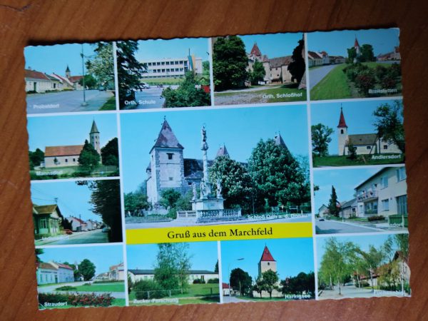 Postcard Gruss aus dem Marchfeld