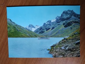 Postcard Silvretta Stausee