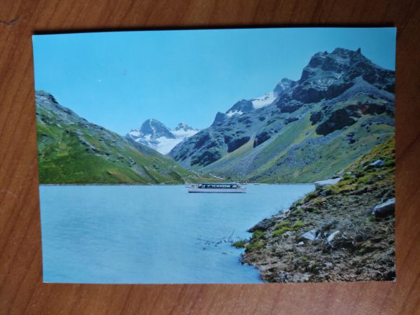 Postcard Silvretta Stausee