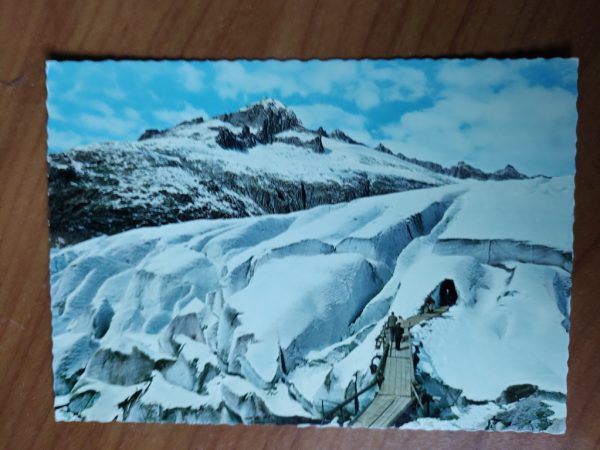 Postcard Rhone Gletscher