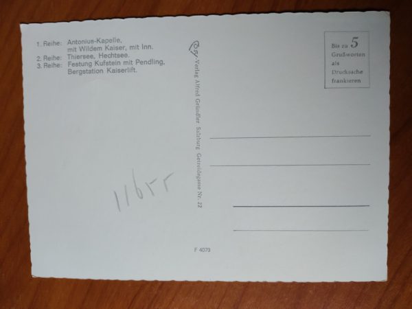 Postcard Kufstein Tirol - Image 2