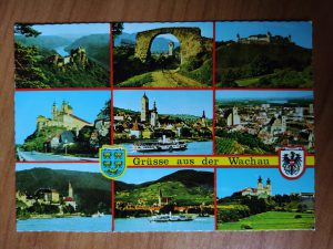 Postcard Grusse aus der Wachau