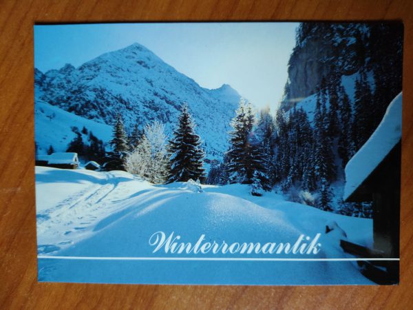 Postcard Winter Romantik