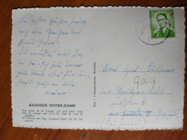 Postcard Banneux Notre Dame Mosaic - Image 2