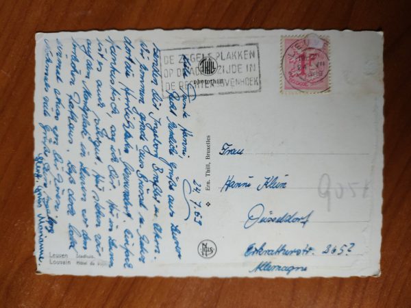 Postcard Leuven Stadhuis - Image 2