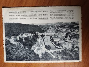 Postcard Bouillon Semois Ramonette