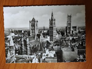 Postcard Gent Nicholas Church