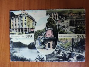 Postcard Spa Souvernir