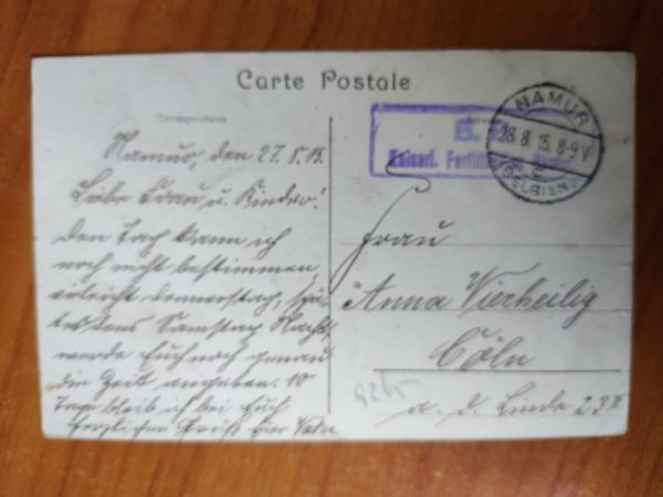 Postcard Charleroi Eglise - Image 2