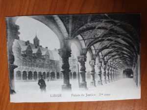 Postcard Liege Palais de Justice