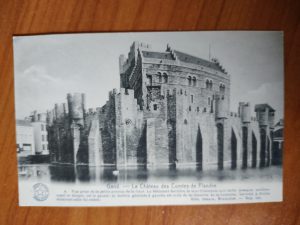 Postcard Gent Chateau des Comtes