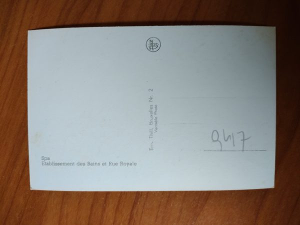 Postcard Spa Rue Royale - Image 2