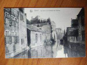 Postcard Gent Chateau des Comtes