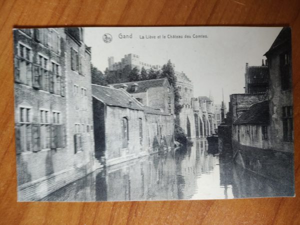 Postcard Gent Chateau des Comtes