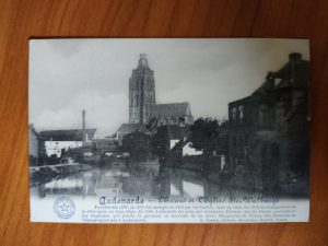 Postcard Audenarde Eglise