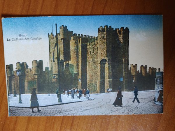Postcard Gent Chateau des Comtes