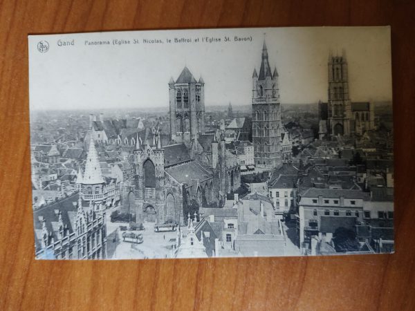 Postcard Gent Eglise St Nicolas