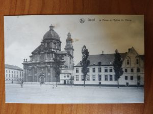 Postcard Gent Eglise St Piere