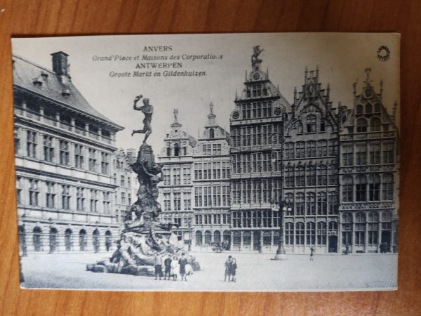 Postcard Antwerp Gildenhuizen