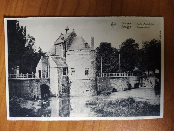 Postcard Brugge Smedenpoort