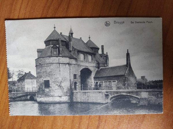 Postcard Brugge Oostende Poort