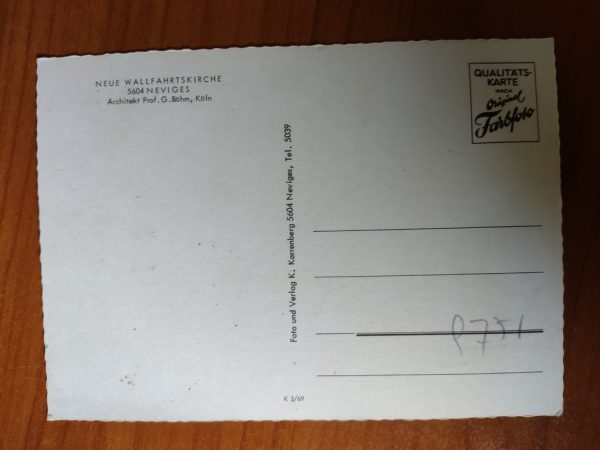 Postcard Neviges Wallhahrtskirche Church - Image 2
