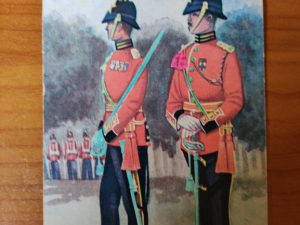 Postcard Garderegiment Prinses Irene