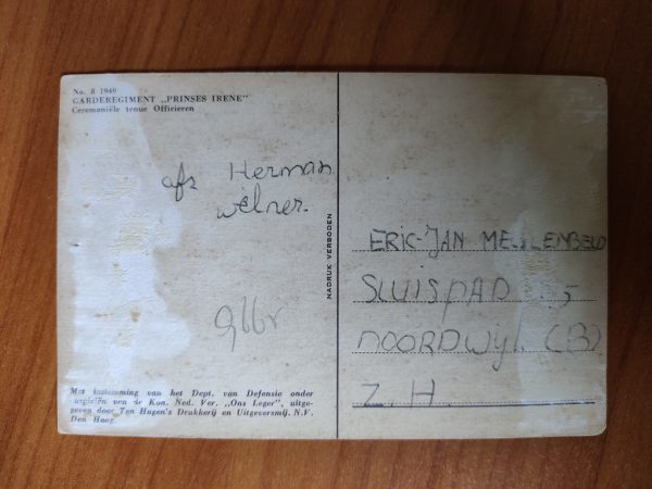 Postcard Garderegiment Prinses Irene - Image 2